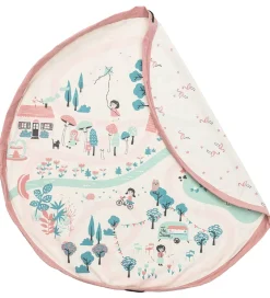 Play&Go Legetøjstæppe - Ø: 140 cm - Walk In A Park