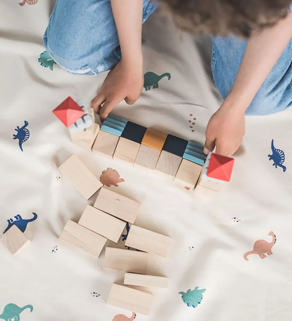 Play&Go Legetøjstæppe - Ø140 - Dino