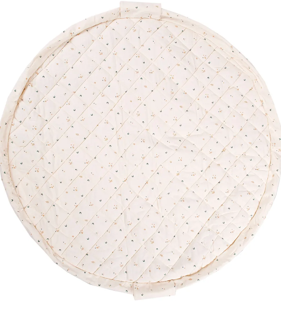 Play&Go Legetøjstæppe - Ø120 - Soft Organic - Moon