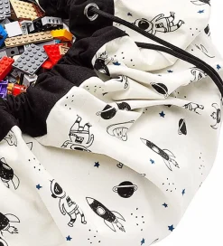 Play&Go Legetøjstæppe - Ø140 cm - Space Glow