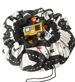 Play&Go Legetøjstæppe - Ø140 cm - Vejbane