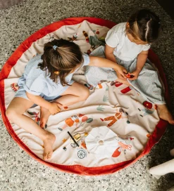 Play&Go Legetøjstæppe/Opbevaring - 140 cm - 2-i-1 - Circus