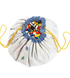 Play&Go x Moulin Roty Legetøjstæppe - Ø140 cm - Les Toupitis