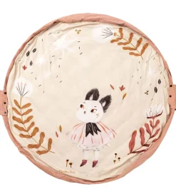 Play&Go x Moulin Roty Legetøjstæppe - 3-i-1 - Ø120 cm - Aprés La