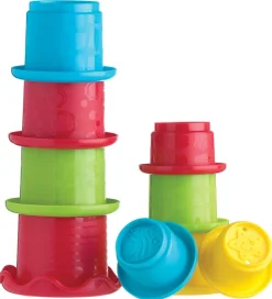 Playgro Stablelegetøj - Stabelkopper - 9 stk - Multifarvet
