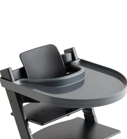Playtray Bord Til Tripp Trapp Højstol - 47,5x27,5 cm - Grå
