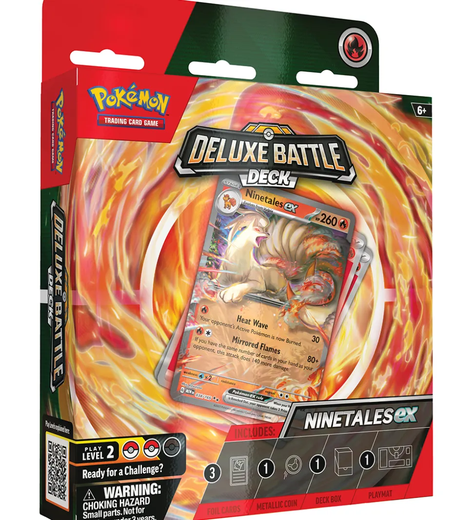 Pokémon Samlekort - Deluxe Battle Deck - Ninetales ex