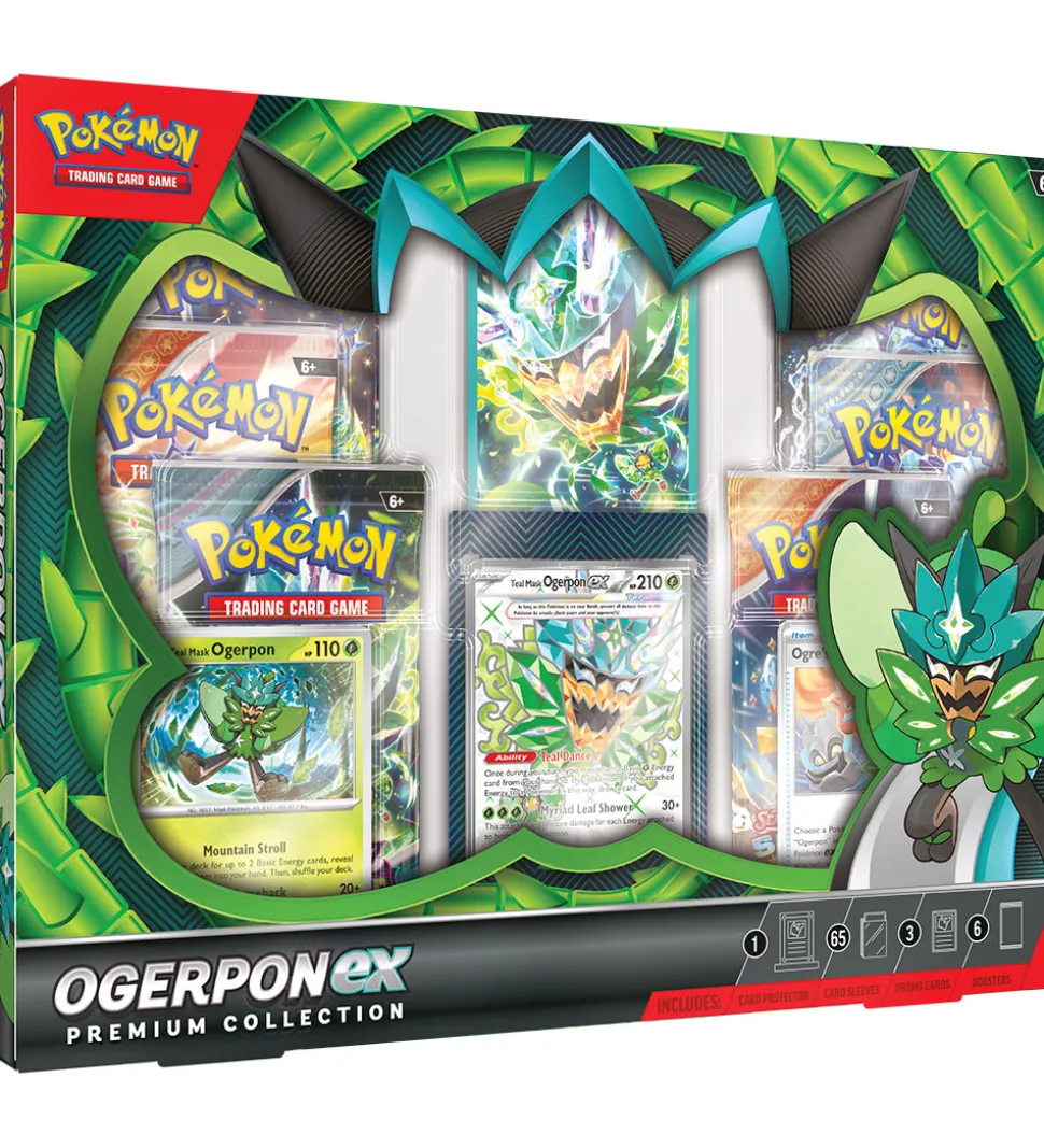 Pokémon Samlekort - Ogerpon ex - Premium Collection