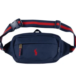 Polo Ralph Lauren Bæltetaske - Newport Navy m. Rød