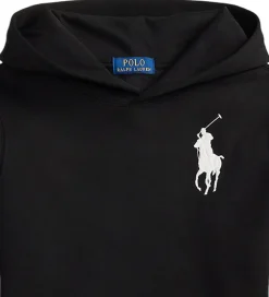 Polo Ralph Lauren Hættetrøje - Sort m. Hvid