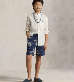 Polo Ralph Lauren Skjorte - Hør- Postboy - Hvid