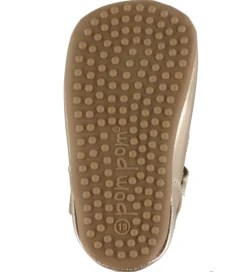 Pom Pom Ballerina hjemmesko - T-bar - Dusry Gold