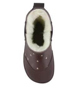 Pom Pom Gummistøvler m. For - Ankel - Chocolate Heart
