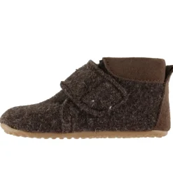 Pom Pom Hjemmesko - Uld - Brun