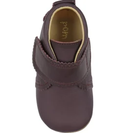 Pom Pom Skindfutter - Beginners Velcro Scallops - Dark Burgendy