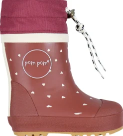 Pom Pom Termostøvler - Heart