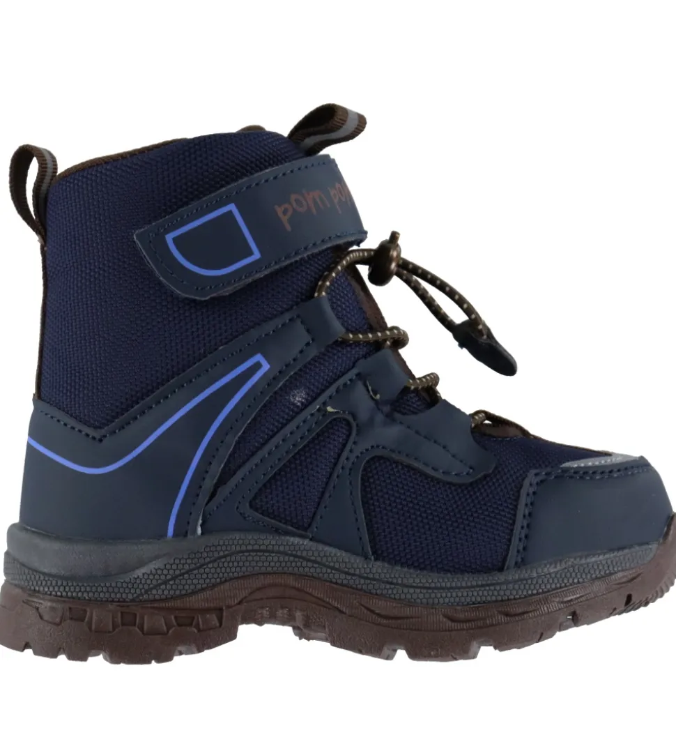 Pom Pom Vinterstøvler - pmWilder - Blå