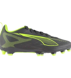 Puma Fodboldstøvler - Ultra 5 Play FG/AG Jr - Silver Yellow/Aged