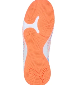 Puma Indendørssko - Future 8 Match IT+Mid - White/Puma Black/Glo