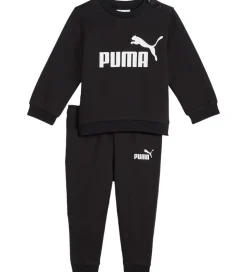 Puma Sweatsæt - Minicats Ess Crew - Sort