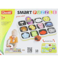 Quercetti Puslespil - Magnetisk Puslespil m. Farver
