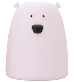 Rabbit & Friends Lampe - 10x8,5 cm - Lille Bjørn - Rosa