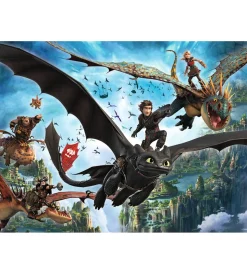 Ravensburger Puslespil - 150 Brikker - Dragons