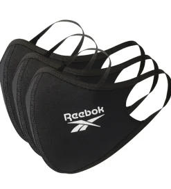 Reebok Mundbind - Small - 3-pak - Sort