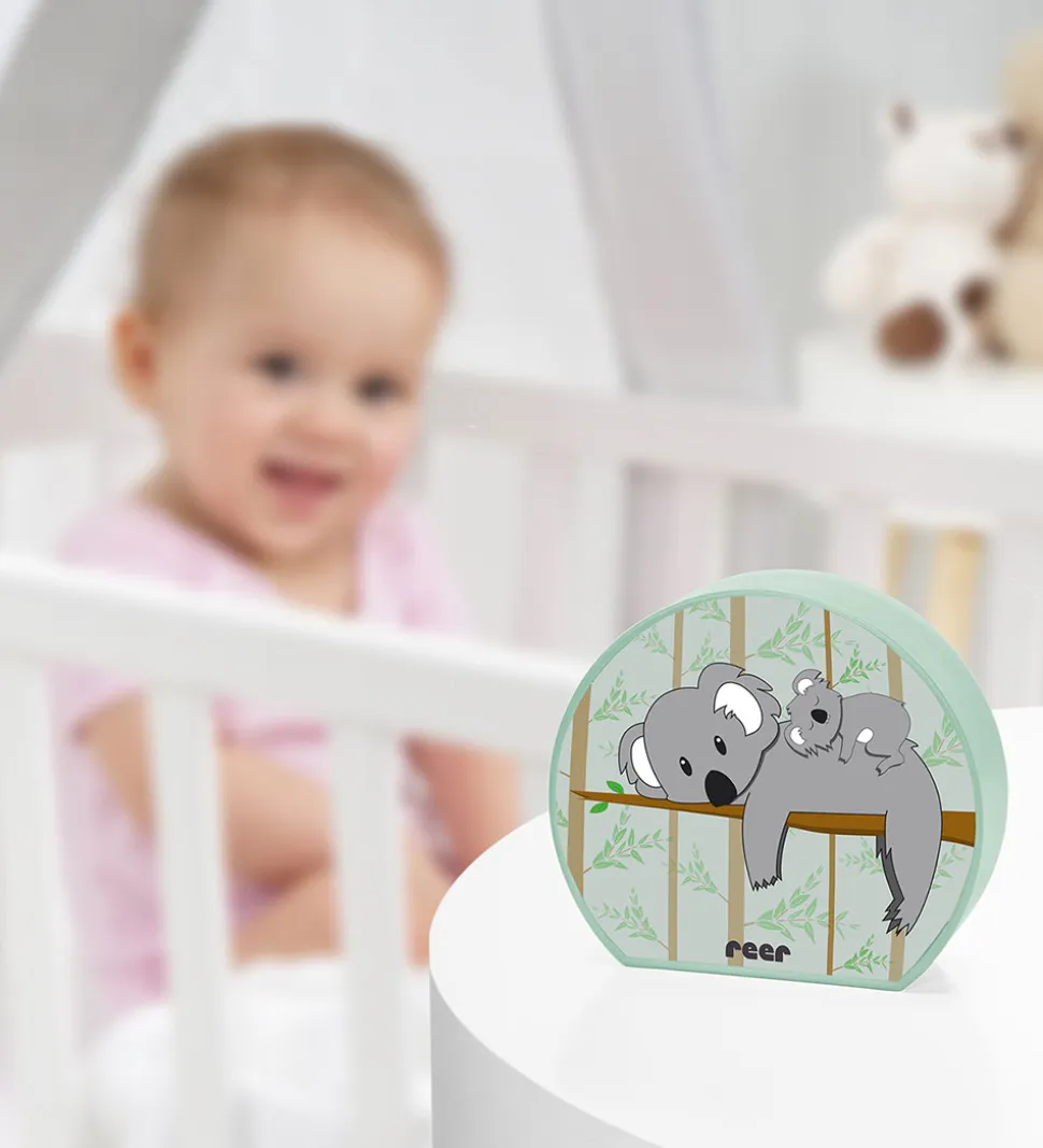 Reer Natlampe - Koala - 8,5x2,5 cm - Mintgrøn