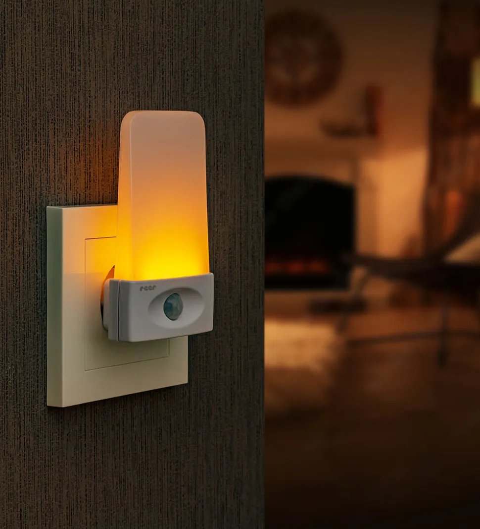 Reer Natlys m. Bevægelsessensor - 2-pak