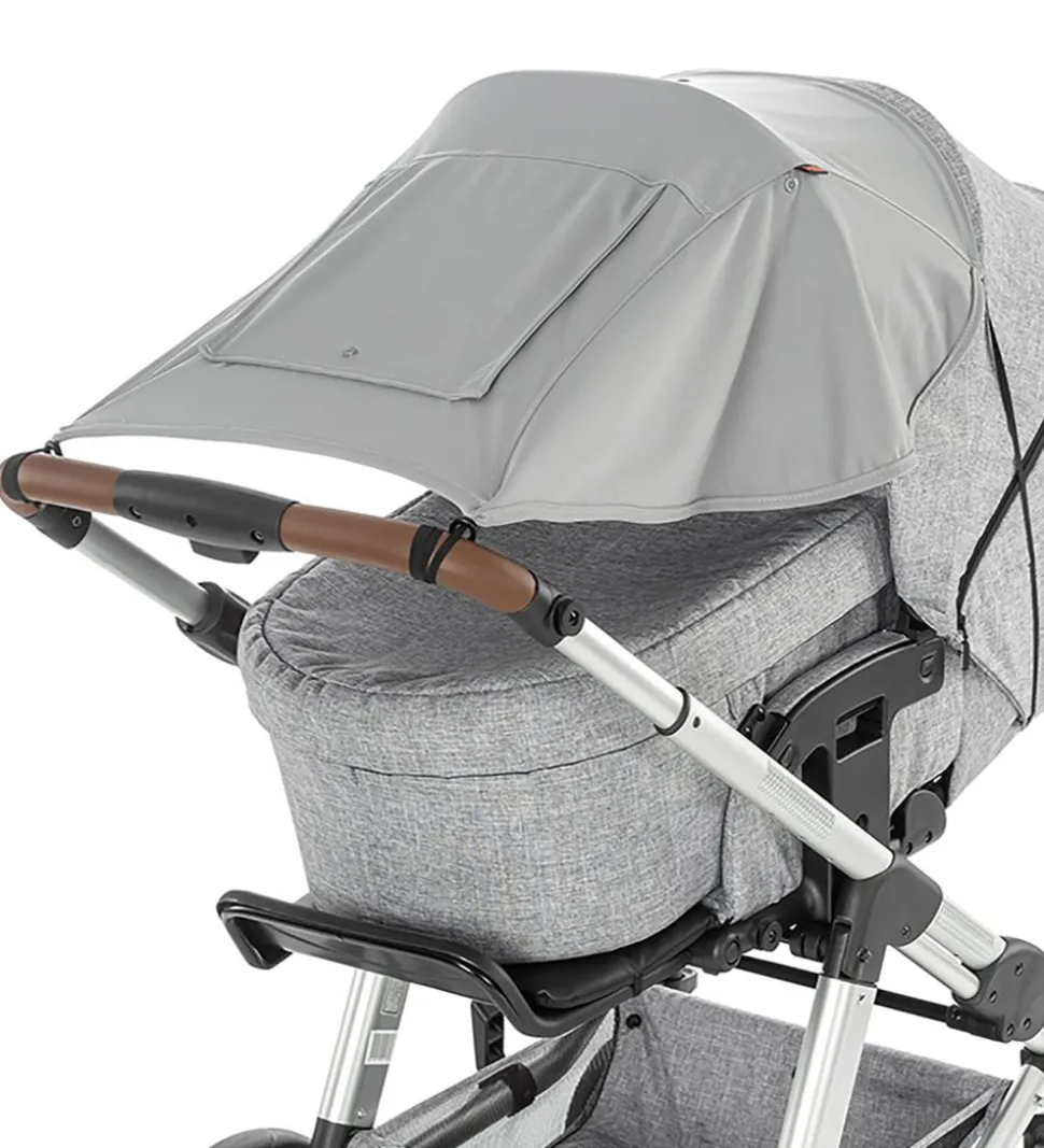 Reer Solsejl Til Barnevogn - UV50+ - Grå
