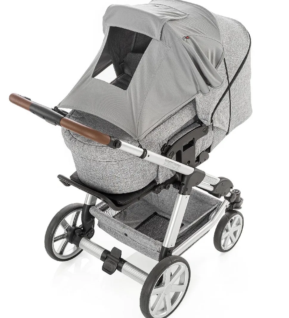 Reer Solsejl Til Barnevogn - UV50+ - Grå