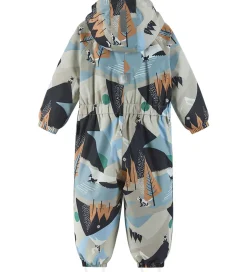 Reima Flyverdragt - Puhuri - Earthy Beige m. Print