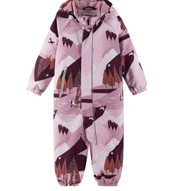 Reima Flyverdragt - Puhuri - Grey Pink m. Print