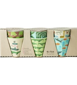 Rice Kopper - Melamin - 6 stk. - 160 ml - Mint/Wildlife