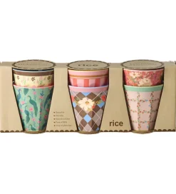Rice Kopper - Melamin - 6 stk. - 250 ml - All You Need Is Love