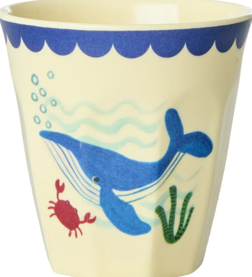 Rice Kopper - Melamin - 6 stk. - 160 ml - Blue Ocean