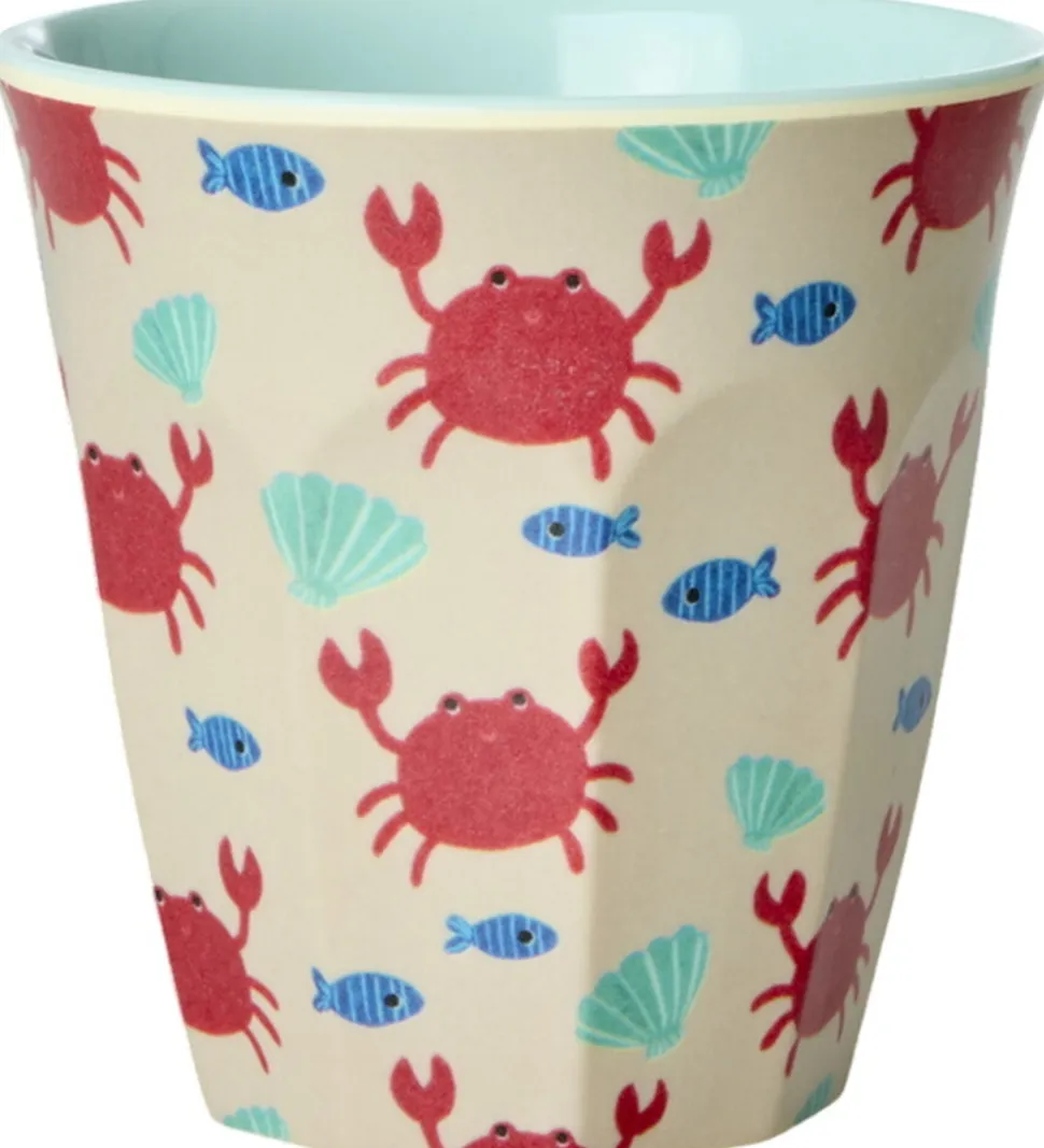 Rice Kopper - Melamin - 6 stk. - 160 ml - Blue Ocean