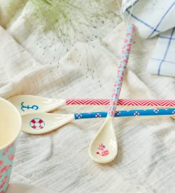 Rice Ske - Melamin - Latte - Mint/Shrimp