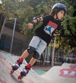 Rollerblade Rulleskøjtesæt - Fury Combo - Sort/Rød - Inliner