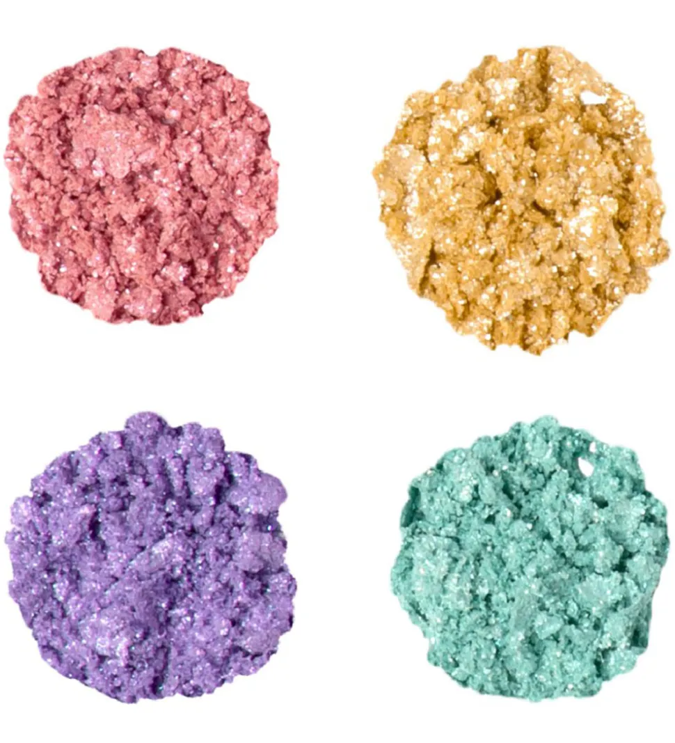 Rosajou Øjenskygger - Vegan - Rosa/Gul/Lilla/Grøn