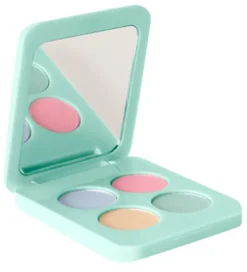 Rosajou Sminkesæt - Øjenskygge/Læbestift/Neglelak m.m. - 7 Dele