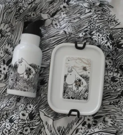 Rätt Start Termoflaske - Mumi - Rustfrit Stål - 340 ml - Graphit