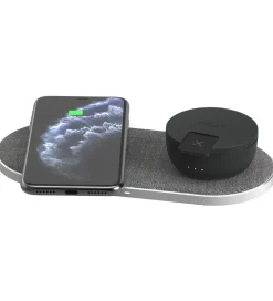 SACKit Oplader - CHARGEit Dual Dock - Wireless - Grå