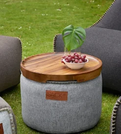 SACKit Puf - Cobana - 50x35 cm - Lysegrå