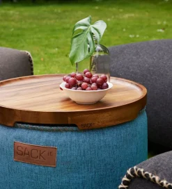 SACKit Puf - Cobana - 50x35 cm - Turkis