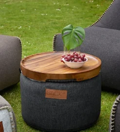 SACKit Puf - Cobana - 50x35 cm - Sort