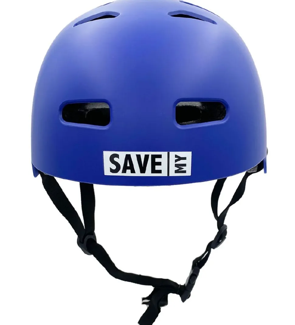 Save My Brain Cykelhjelm - Blå