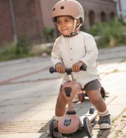 Scoot and Ride Cykelhjelm - Mocha