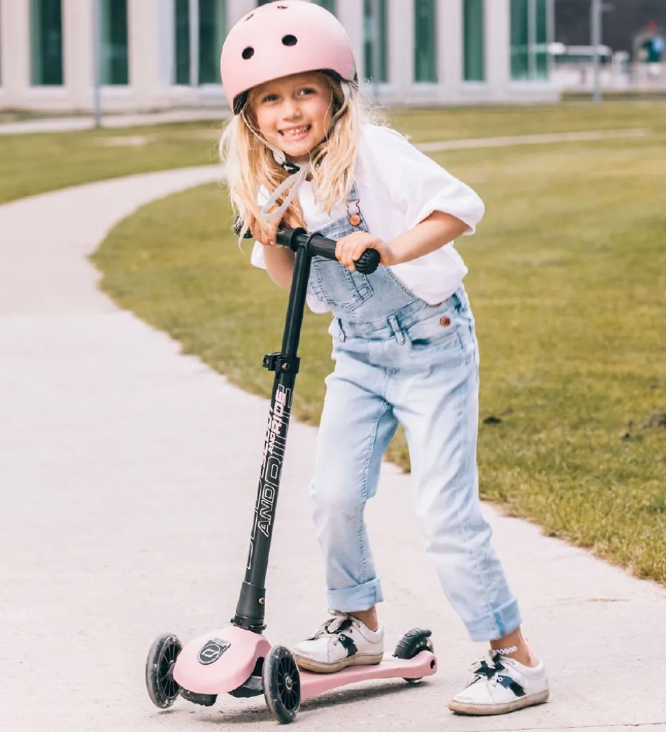 Scoot and Ride Highway Kick 3 - LED - Rose